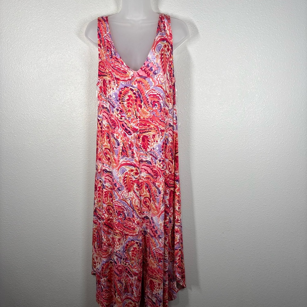 Ava & Grace Multicolor Boho Summer Wide Leg Jumper Women’s Size Small
